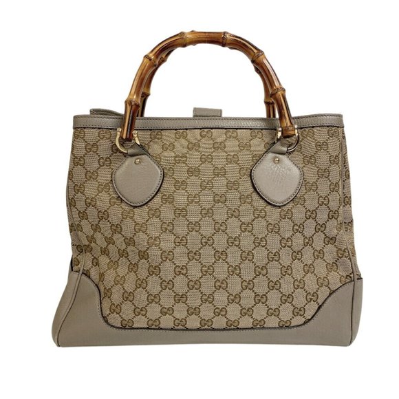 GUCCI 282317 Bamboo Handbag, Brown, Women's - Picture 1 of 14